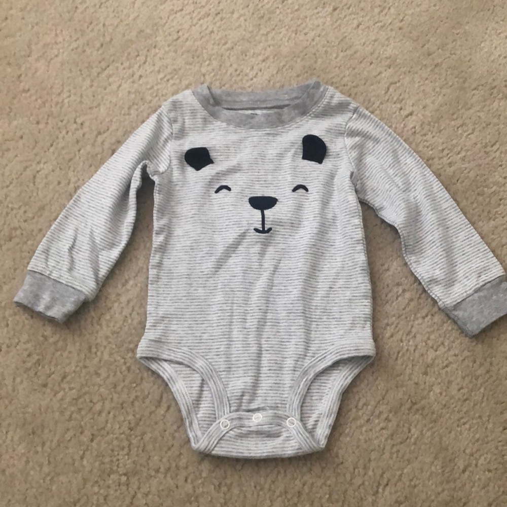Carters Long Sleeve Onesie - 18 Months